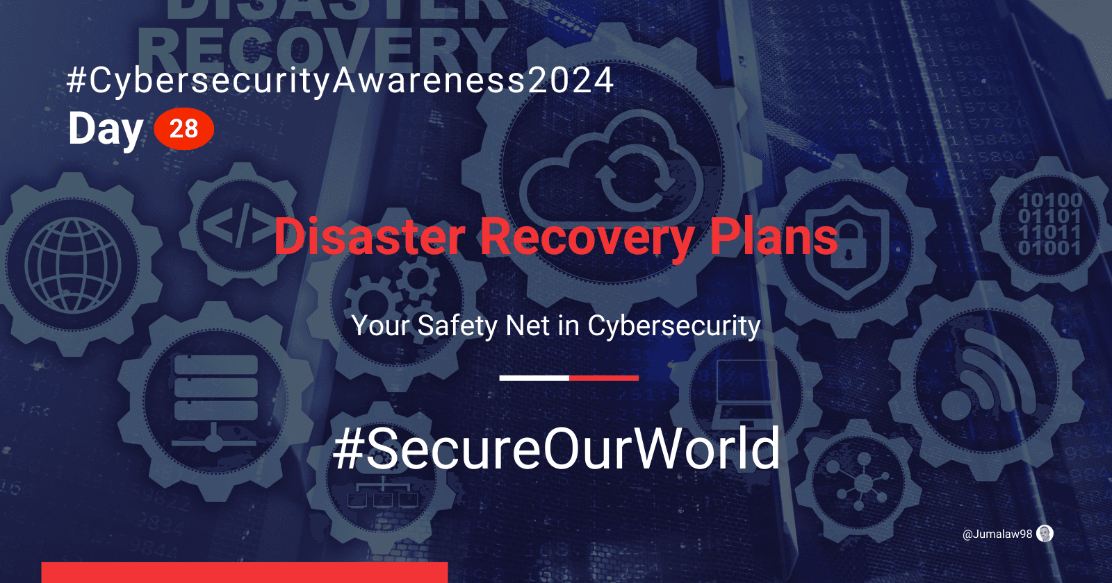 Day 28: Disaster Recovery Plans
