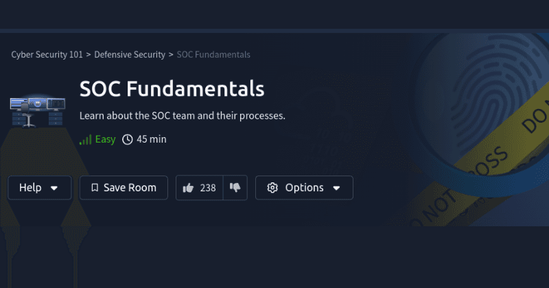 TryHackMe (THM) - SOC Fundamentals